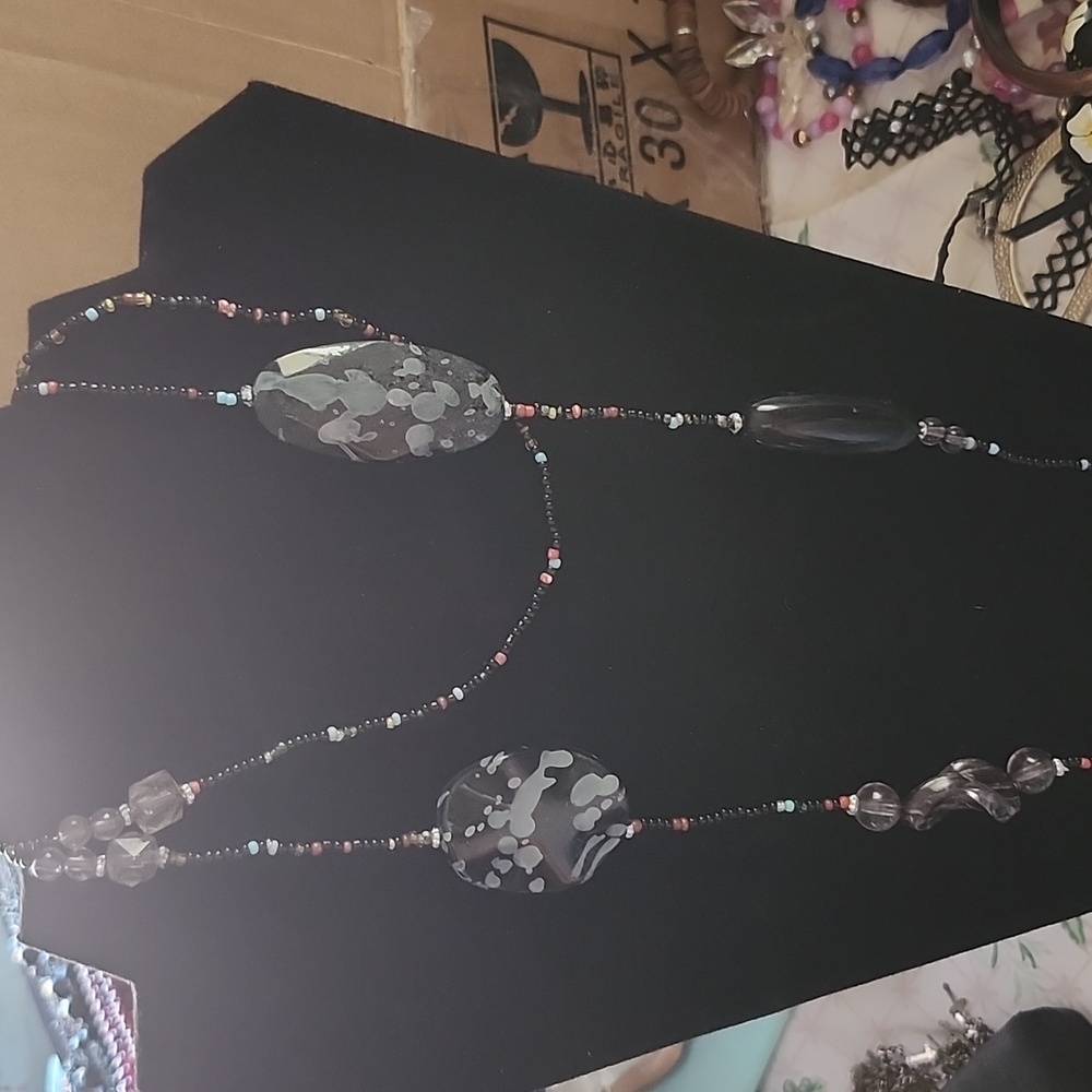 💜Bead necklace